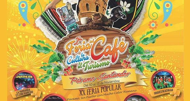 Feria del Café, la Cultura y el Turismo 2017 en Páramo, Santander