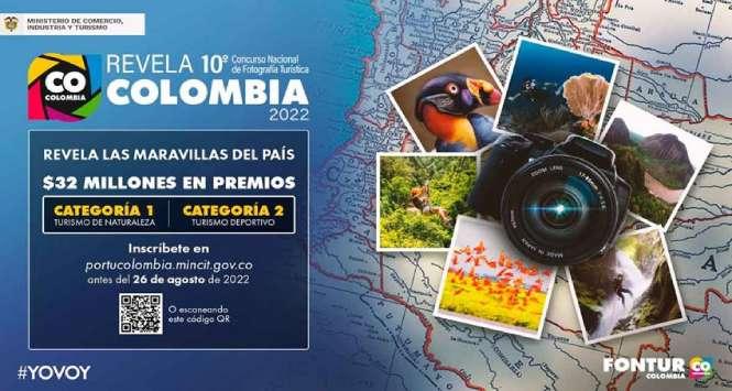 Participa en el Concurso Nacional de Fotografía Revela Colombia 2022
