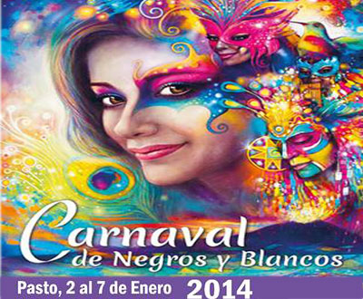Programación del Carnaval de Negros y Blancos 2014 en Pasto