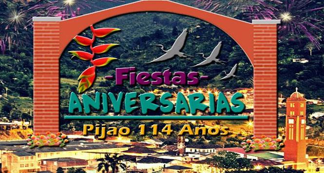 Programación de las Fiestas Aniversarias de Pijao 2016