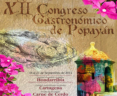 Congreso Gastronómico 2014 en Popayán