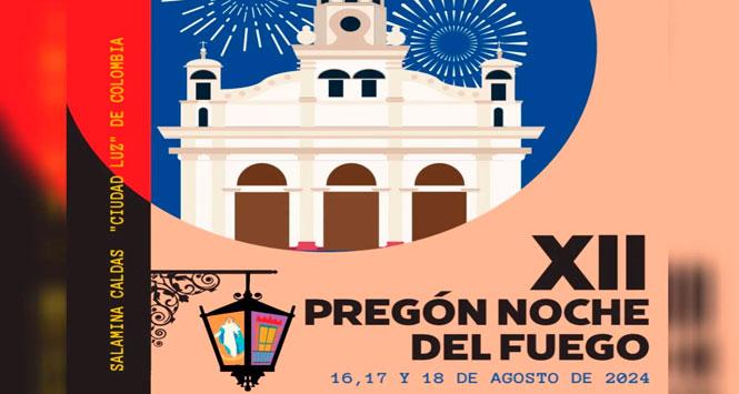 Pregón Noche del Fuego 2024 en Salamina, Caldas Pregón Noche del Fuego 2024 en Salamina, Caldas
