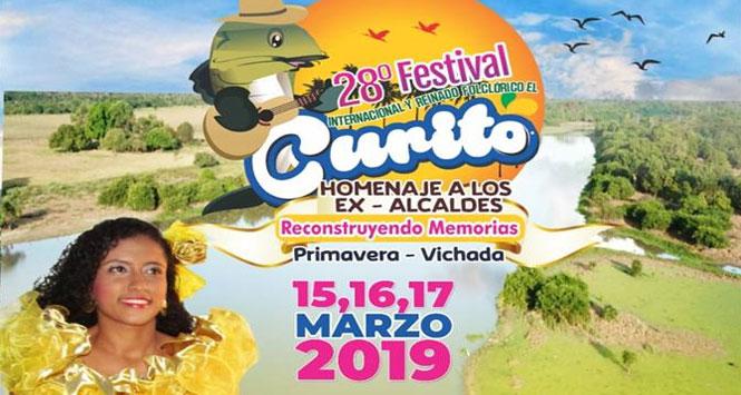Festival Internacional y Reinado Folclórico El Curito 2019 en La Primavera, Vichada