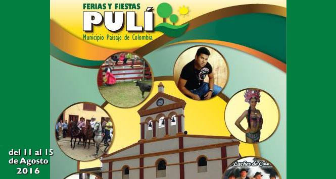 Ferias y Fiestas 2016 en Puli, Cundinamarca