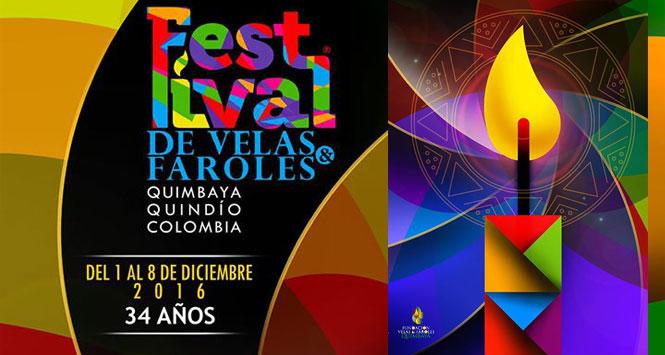 Festival de Velas y Faroles 2016 en Quimbaya, Quindío