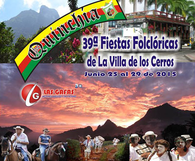 Fiestas Folclóricas 2015 en Quinchía, Risaralda