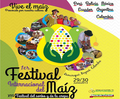 Festival del Maíz, Sorbo y Arepa en Ramiriquí, Boyacá