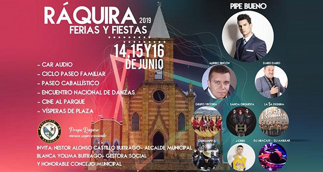 Ferias y Fiestas 2019 en Ráquira, Boyacá