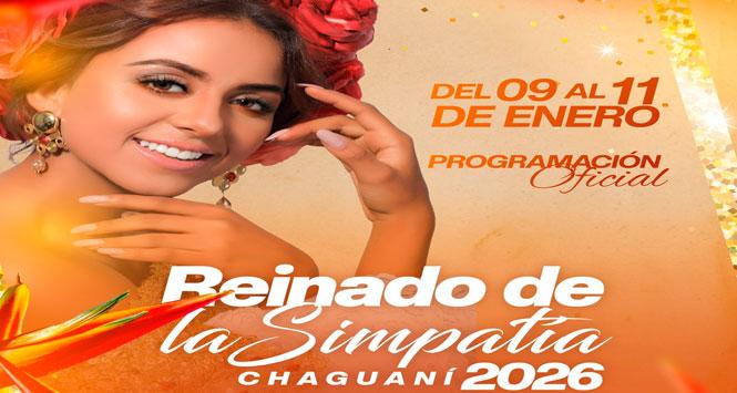 Reinado de la Simpatía 2026 en Chaguaní, Cundinamarca