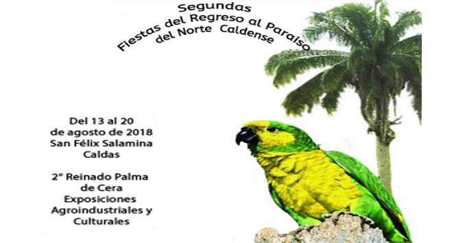 Fiestas del Regreso al Paraiso del Norte Caldense 2018 en Salamina, Caldas