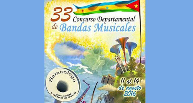Concurso Departamental de Bandas Musicales 2016 en Samaniego, Nariño