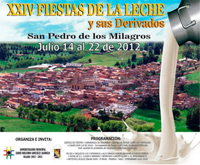 XXIV Fiestas de la Leche y sus derivados en San Pedro de los Milagros, Antioquia