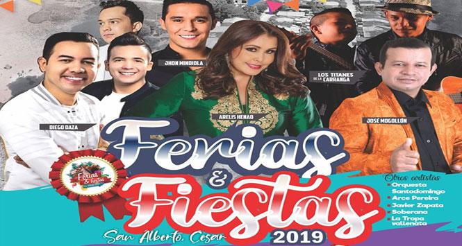 Ferias y Fiestas 2019 en San Alberto, Cesar