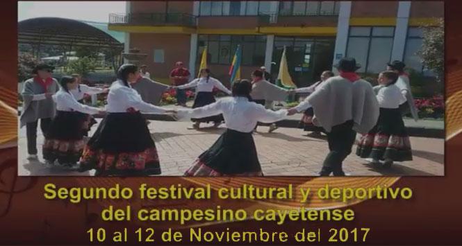 Festival Cultural y Deportivo 2017 en San Cayetano, Cundinamarca