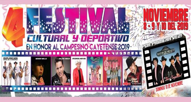 Festival Cultural y Deportivo 2019 en San Cayetano, Cundinamarca
