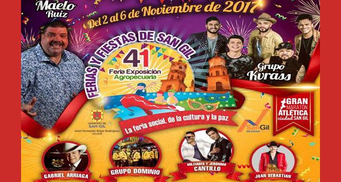 Ferias y Fiestas 2017 en San Gil, Santander