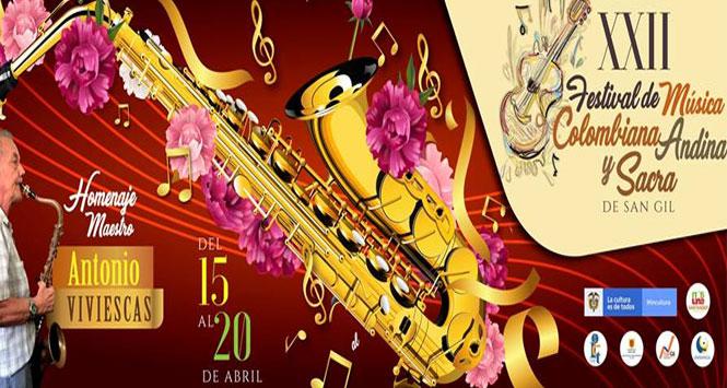 Festival de Música Colombiana, Andina y Sacra 2019 en San Gil, Santander