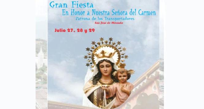 Fiesta Nuestra Señora del Carmen 2018 en San José de Miranda, Santander