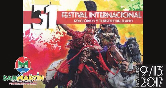 Festival Internacional Folclórico y Turístico del Llano 2017 en San Martin de los Llanos