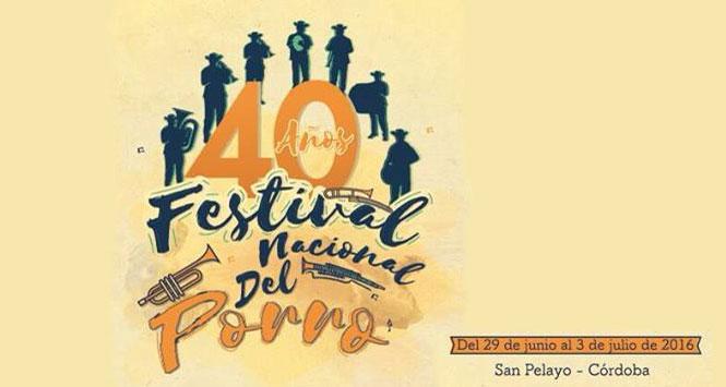 Festival Nacional del Porro 2016 en San Pelayo, Córdoba