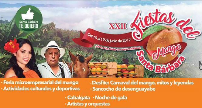 Fiestas del Mango 2017 en Santa Bárbara, Antioquia