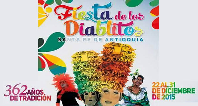 Programación Fiesta de los Diablitos 2015 en Santa Fe de Antioquia