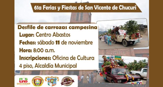Ferias y Fiestas 2017 San Vicente de Chucurí, Santander