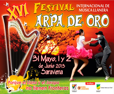 Festival Arpa de Oro 2013 en Saravena, Arauca