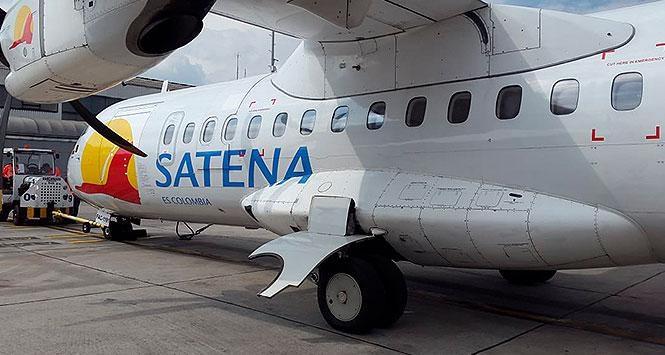Satena anuncia la cancelación de vuelos durante la cuarentena