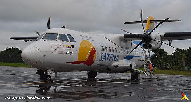 En San Vicente del Caguán aterrizó la aerolínea de la paz