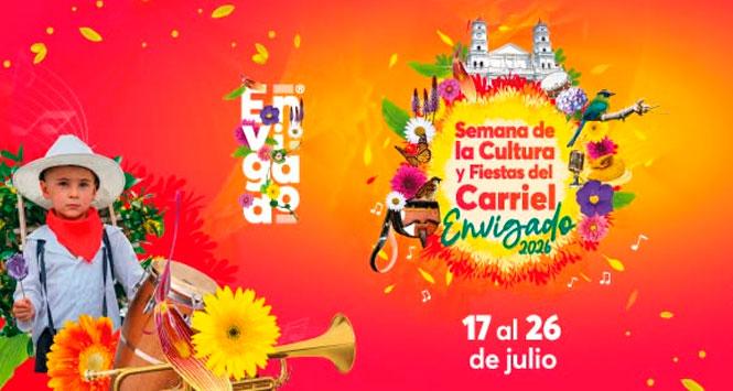 Semana Cultural y Fiestas del Carriel 2026 en Envigado, Antioquia