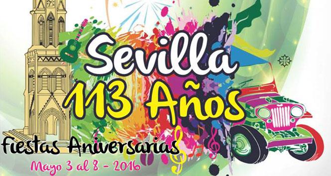 Fiestas Aniversarias 113 años de Sevilla, Valle del Cauca