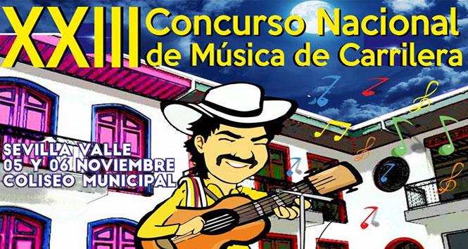 Concurso Nacional de Música Carrilera 2016 en Sevilla, Valle del Cauca