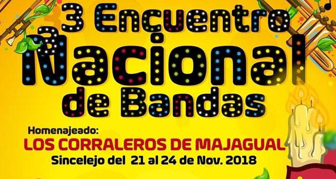 Encuentro Nacional de Bandas 2018 en Sincelejo, Sucre