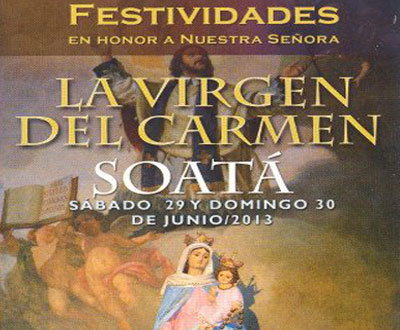 Fiestas en Honor a la Virgen del Carmen en Soatá, Boyacá