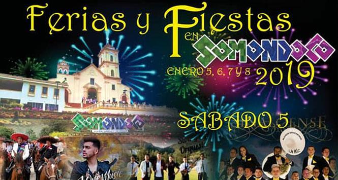 Ferias y Fiestas 2019 en Somondoco, Boyacá