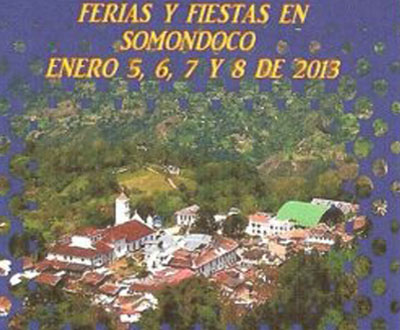 Ferias y Fiestas en Somondoco, Boyacá