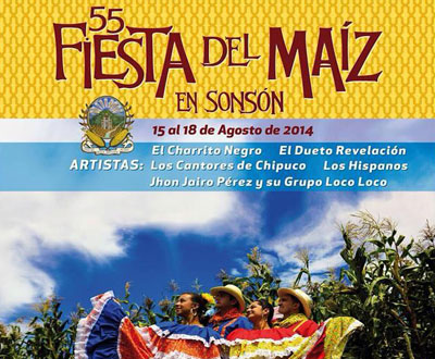 Fiestas del Maíz en Sonsón, Antioquia
