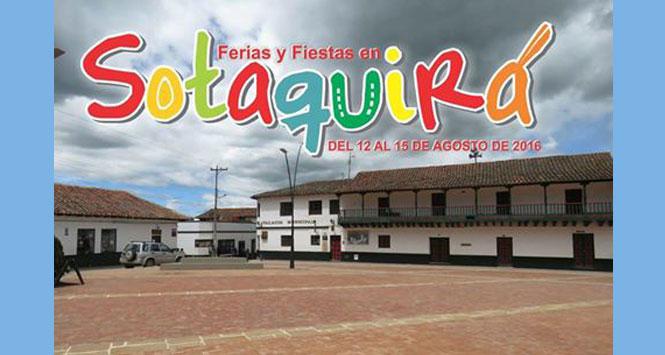 Ferias y Fiestas 2016 en Sotaquirá, Boyacá