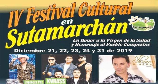 Festival Cultural 2019 en Sutamarchán, Boyacá
