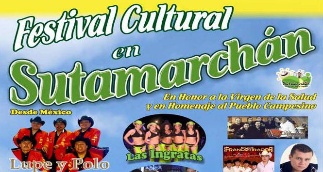 Festival Cultural 2016 en Sutamarchán, Boyacá