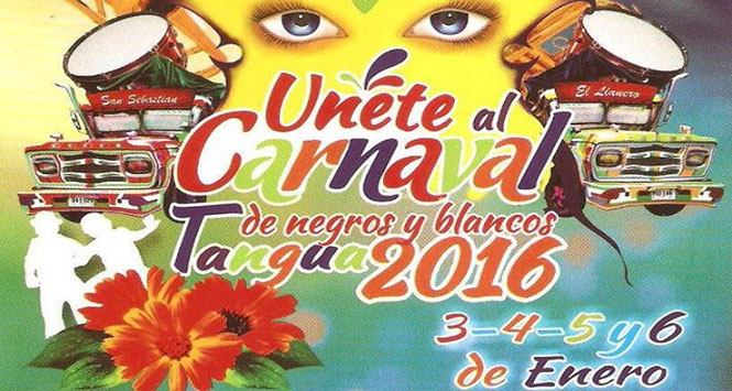 Carnaval de Negros y Blancos 2016 en Tangua, Nariño