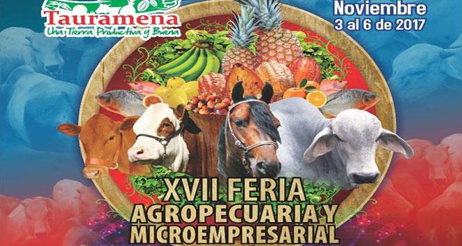 Feria Agropecuaria y Microempresarial 2017 en Tauramena, Casanare