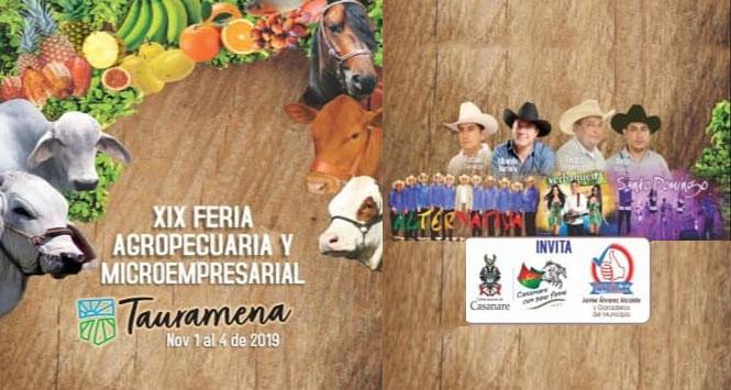 Feria Agropecuaria y Microempresarial 2019 en Tauramena, Casanare
