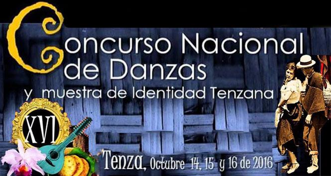 Concurso Nacional de Danzas 2016 en Tenza, Boyacá