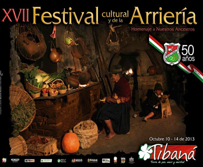 Festival Cultural y de la Arriería en Tibaná, Boyacá