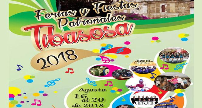Ferias y Fiestas Patronales 2018 en Tibasosa, Boyacá