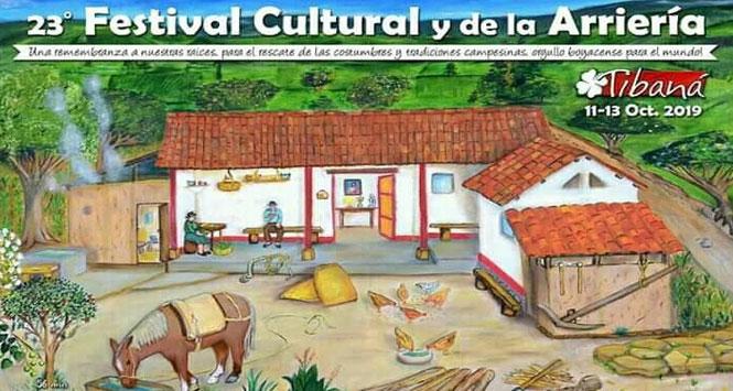 Festival Cultural y de la Arriería 2019 en Tibaná, Boyacá