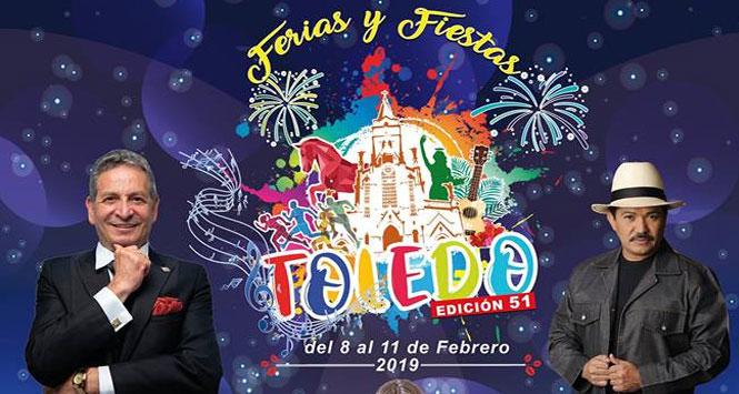 Ferias y Fiestas 2019 en Toledo, Norte de Santander