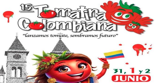 Tomatina Colombiana 2025 en Sutamarchán, Boyacá